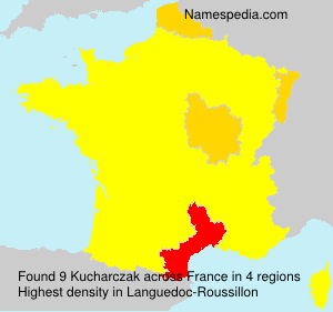 Surname Kucharczak in France Surname Kucharczak in France