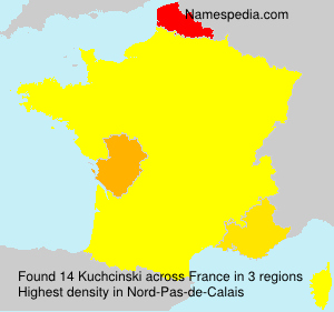 Surname Kuchcinski in France Surname Kuchcinski in France