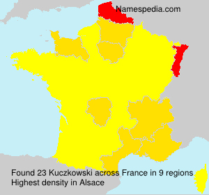 Surname Kuczkowski in France Surname Kuczkowski in France