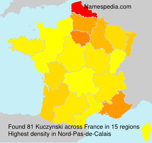Surname Kuczynski in France Surname Kuczynski in France