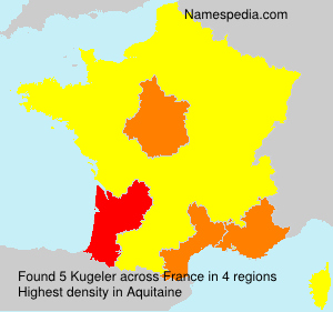 Surname Kugeler in France Surname Kugeler in France