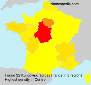 Surname Kuligowski in France Surname Kuligowski in France