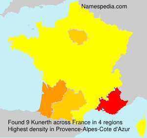 Surname Kunerth in France Surname Kunerth in France