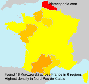 Surname Kurczewski in France Surname Kurczewski in France