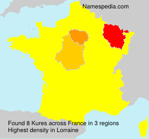 Surname Kures in France Surname Kures in France