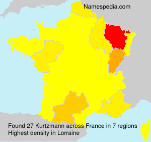 Surname Kurtzmann in France Surname Kurtzmann in France