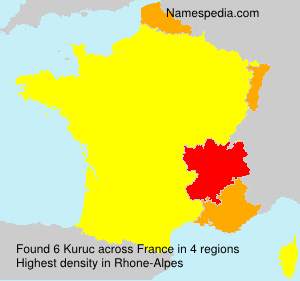 Surname Kuruc in France Surname Kuruc in France