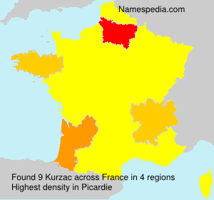 Surname Kurzac in France Surname Kurzac in France