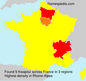 Surname Kwapisz in France Surname Kwapisz in France