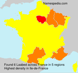 Surname Laabed in France Surname Laabed in France