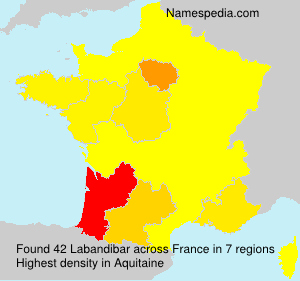 Surname Labandibar in France Surname Labandibar in France