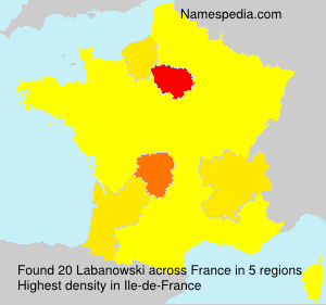 Surname Labanowski in France Surname Labanowski in France