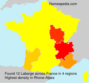 Surname Labarge in France Surname Labarge in France