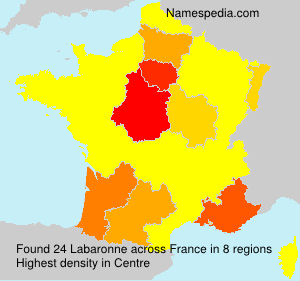 Surname Labaronne in France Surname Labaronne in France