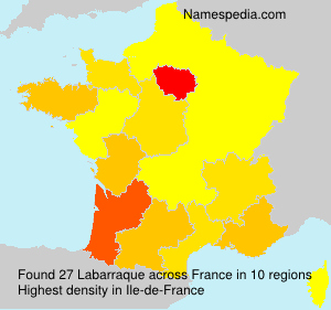 Surname Labarraque in France Surname Labarraque in France