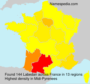 Surname Labedan in France Surname Labedan in France