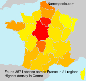 Surname Labesse in France Surname Labesse in France