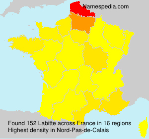 Surname Labitte in France Surname Labitte in France