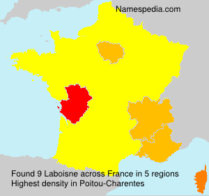 Surname Laboisne in France Surname Laboisne in France