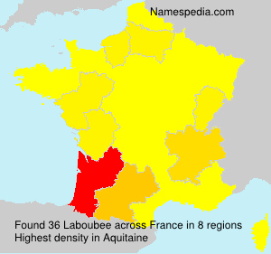 Surname Laboubee in France Surname Laboubee in France