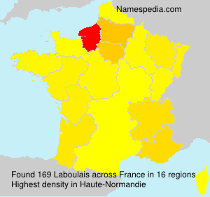 Surname Laboulais in France Surname Laboulais in France