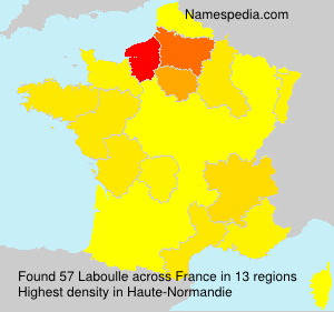 Surname Laboulle in France Surname Laboulle in France