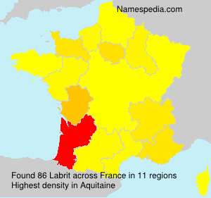 Surname Labrit in France Surname Labrit in France