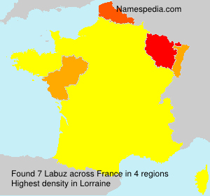Surname Labuz in France Surname Labuz in France
