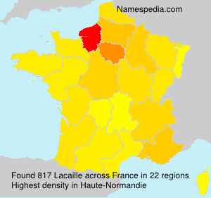 Surname Lacaille in France Surname Lacaille in France