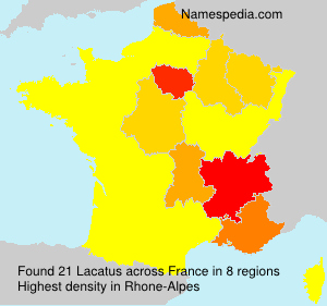 Surname Lacatus in France Surname Lacatus in France