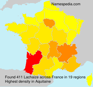 Surname Lachaize in France Surname Lachaize in France