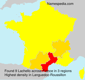 Surname Lachello in France Surname Lachello in France
