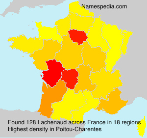 Surname Lachenaud in France Surname Lachenaud in France