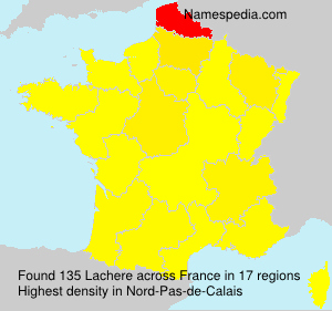 Surname Lachere in France Surname Lachere in France