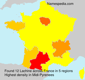 Surname Lachine in France Surname Lachine in France