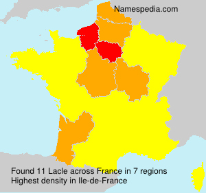 Surname Lacle in France Surname Lacle in France