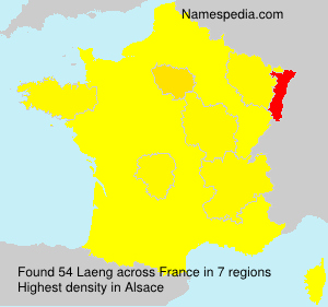 Surname Laeng in France Surname Laeng in France