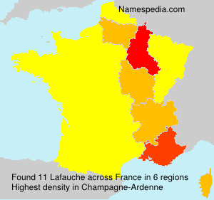Surname Lafauche in France Surname Lafauche in France
