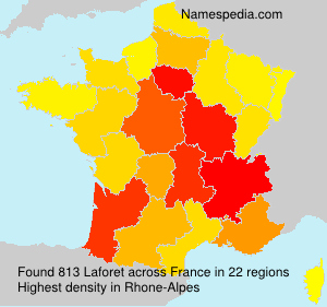 Surname Laforet in France Surname Laforet in France