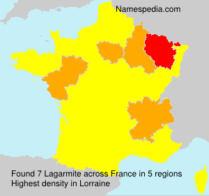 Surname Lagarmite in France Surname Lagarmite in France