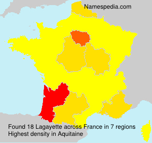 Surname Lagayette in France Surname Lagayette in France