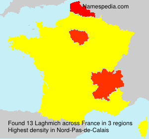 Surname Laghmich in France Surname Laghmich in France