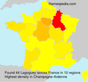 Surname Lagoguey in France Surname Lagoguey in France