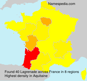 Surname Lagrenade in France Surname Lagrenade in France