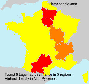 Surname Laguri in France Surname Laguri in France