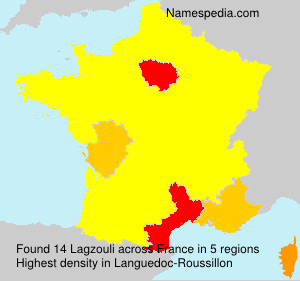 Surname Lagzouli in France Surname Lagzouli in France