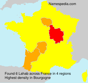 Surname Lahab in France Surname Lahab in France