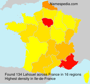 Surname Lahouel in France Surname Lahouel in France