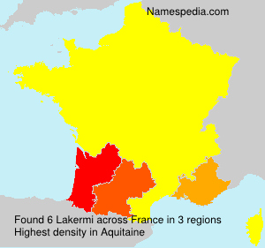 Surname Lakermi in France Surname Lakermi in France