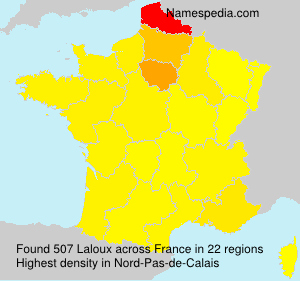 Surname Laloux in France Surname Laloux in France